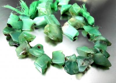 Chrysoprase, Organic Shapes