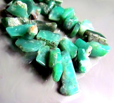 Chrysoprase, Bio, Organic, Top Drill