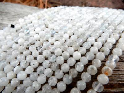 Moonstone, Rainbow, Round