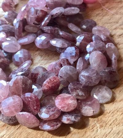 Muscovite, Pink, Coin, 15 mm