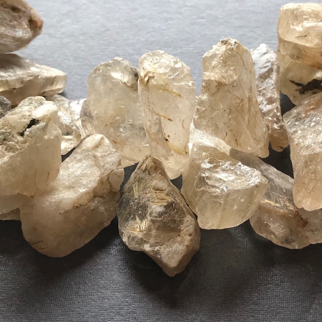 Quartz, Golden Rutilated, Organic