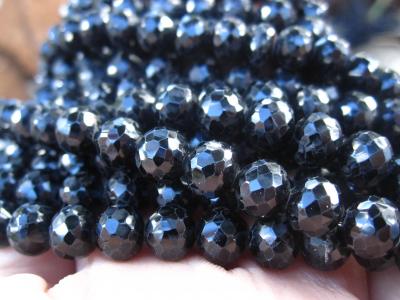 Spinel, Black, Round