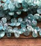 Apatite, Green, Pear, 6 mm