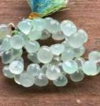 Chalcedony, Green, Onion, 9 mm