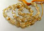 Citrine, Oval, Smooth