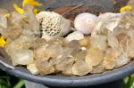 Quartz, Golden Rutilated, Nugget, 12 mm