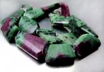 Ruby Zoisite, Flat Slice