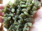 Vesuvianite, Organic, Top Drill, 7 mm