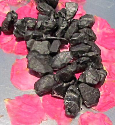 Tourmaline, Black, Organic, Top Drill